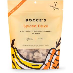 Bocce's Bakery All-Natural, Small Batch, Organic Dog Treats, Wild 'Berry Biscotti Biscuits, Wheat-Free, Limited-Ingredient, Made in The USA with 100% Recyclable Packaging, 12 oz Bag (DG-BC-WBB) in Kuwait