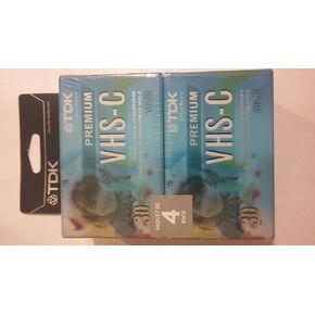 TDKTC30-TC-30 VHS-C Premium 30-Minute Video Tape by TDK in Kuwait