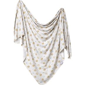 Copper Pearl Large Premium Knit Baby Swaddle Receiving Blanket Chip in Saudi Arabia