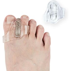 Aider Therafoot Medical Ring Mini Tailor’s Bunion Corrector, Pinky Toe Separator, Bunionette Pain Relief, Safe and Soft Elastomer Gel Material - Toe Spacer & Alignment, 1 Set in Kuwait