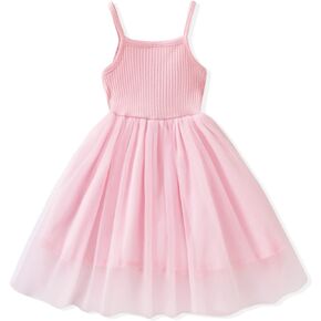 طفل الفتيات توتو فستان تول فستان الشمس الطبقات تول تنورة رقيق الأميرة فستان الرضع فتاة السباغيتي فستان بحزام 0-24 متر in Kuwait