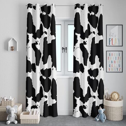 Tritard Blue and White Curtains Modern Abstract Geometric Print Darkening Window Drapes 2 Panels with Grommet Top Ombre Marble Hexagon Pattern Curtains for Bedroom, Living Room, Office, 52x63 inches in Saudi Arabia