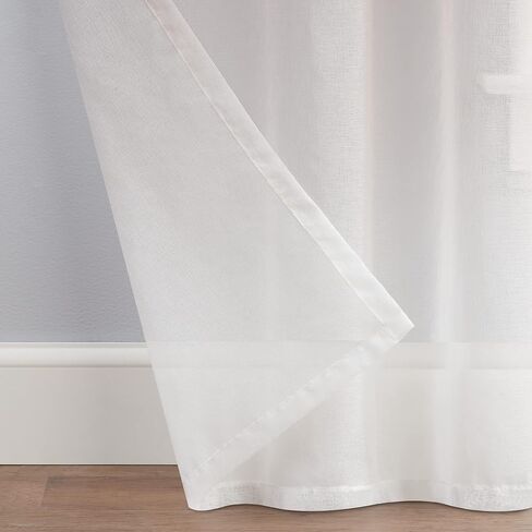 ECLIPSE Ines Printed Ombre Textured Light Filtering Grommet Window Curtains for Bedroom (2 Panels), 52 in x 84 in, Charcoal in Saudi Arabia