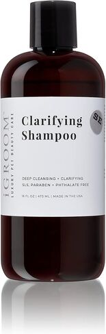 شامبو كلاريفاينج للكلاب من آي جروم، للعناية بجمال الحيوانات الأليفة، معطف للتلطيف والحماية، مكونات طبيعية بالكامل، صنع في الولايات المتحدة الأمريكية، 473 مل in Kuwait