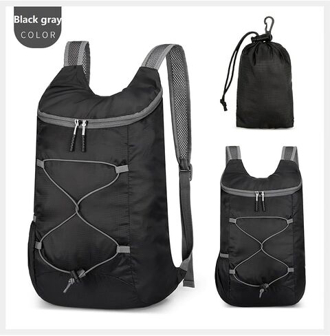 levayhill 16L Hiking-Daypack, Water-Resistant-Lightweight Foldable Travel Backpacks, Camping Outdoor Backpack Carry-on Bag in Kuwait