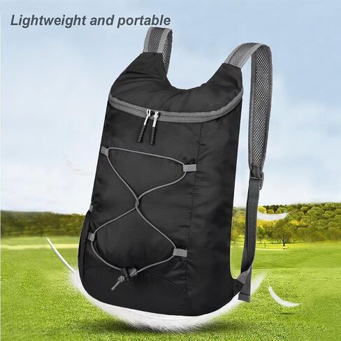 levayhill 16L Hiking-Daypack, Water-Resistant-Lightweight Foldable Travel Backpacks, Camping Outdoor Backpack Carry-on Bag in Kuwait