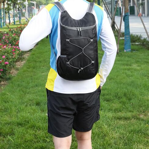levayhill 16L Hiking-Daypack, Water-Resistant-Lightweight Foldable Travel Backpacks, Camping Outdoor Backpack Carry-on Bag in Kuwait