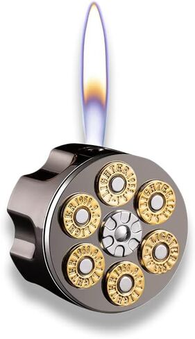 Brightfire, Vintage Butane Lighter, Refillable and Adjustable, Cool Lighters for Men Gift in Saudi Arabia