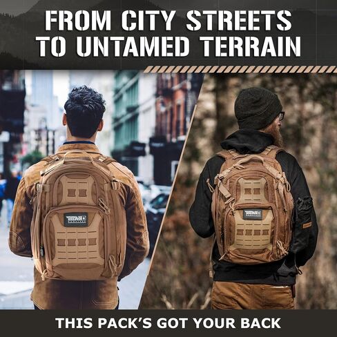 TACAMO® 35 Liter Survival Backpack for Men, Hiking Backpack, Military Tactical Waterproof Backpack, Fishing Backpack, Backpack for Laptops, Tactical Backpack for Hunting, Camping, and Tools. in Saudi Arabia