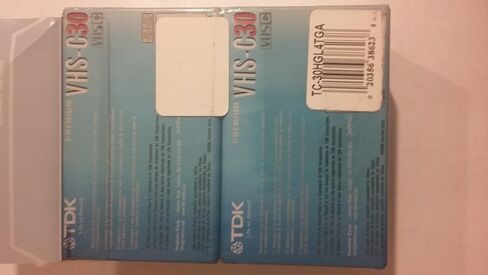 TDKTC30-TC-30 VHS-C Premium 30-Minute Video Tape by TDK in Kuwait