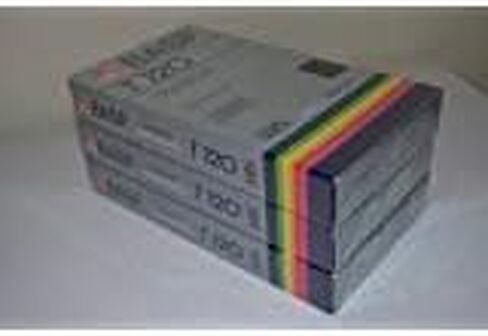 كاسيت فيديو كروم عالي الجودة من BASF T-120 VHS 6 ساعات in Kuwait