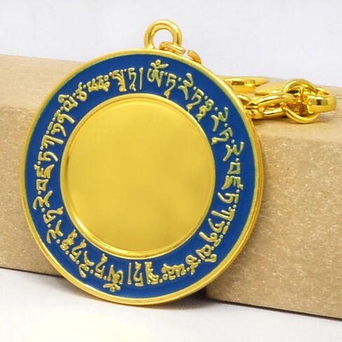 Feng Shui Three Celestial Guardians Keychain Harmony Wealth Porsperity Success Zen Amulet Christmas New Year Gift W5474 in Saudi Arabia