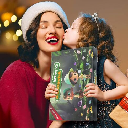 Apengshi الكريستال الطبيعي 24 شعرية الحجر الخام المعادن صندوق أعمى مجموعة شفاء كريستال للأطفال العلوم التعليمية تعميم مجموعة هدية صندوق الديكور in Kuwait