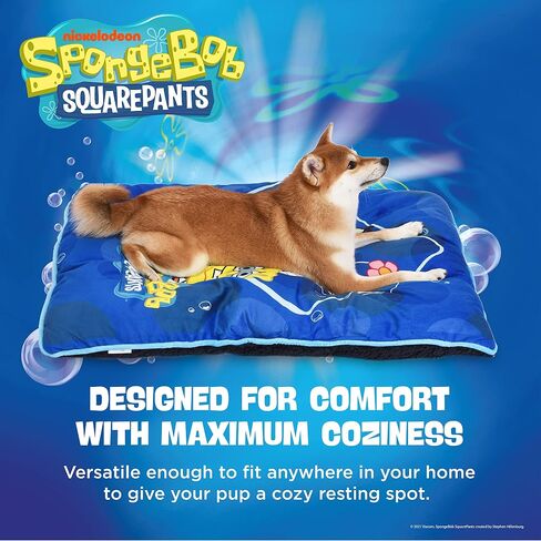 SpongeBob SquarePants Napper Plush Dog Bed | Durable, Washable, Soft & Plush, Cute Pet Bed in Saudi Arabia