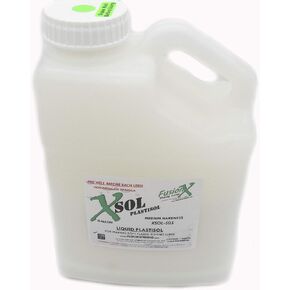 طُعم صيد بلاستيسول من اكس سول مصنوع من المطاط البلاستيكي - سعة 1 جالون - مقاس M شفاف in Kuwait