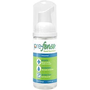 Prefense Intoxicant-Free Foam Hand Sanitizer Unscented - 1.5 oz - Bottles May Vary in Saudi Arabia