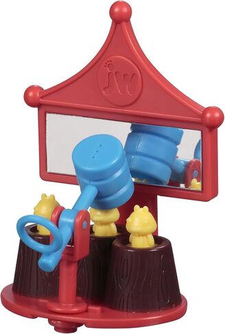 JW Pet Company Activitoy Peck-A-Mole Small Bird Toy, Colors Vary in Saudi Arabia