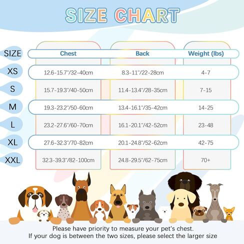 FUAMEY Recovery Suit for Dogs After Surgery,Soft Breathable Dog Bodysuit in Saudi Arabia
