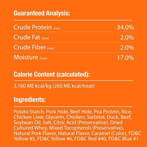 Good 'n' Fun Triple Flavor Colossal Kabobs, 3 Count, Treat Extra-Large Dogs to Long-Lasting Rawhide Chews in Kuwait