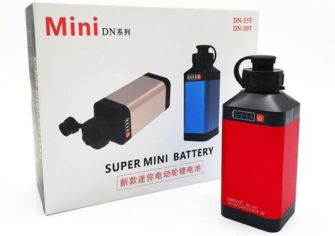 بطاريات ليثيوم WenMia 14.8 فولت قابلة لإعادة الشحن لسفن الصيد البحري وبكرة الصيد الكهربائية بطارية ليثيوم متوافقة مع بكرات الصيد الكهربائية دايوا وشيمانو. (اللون: أحمر، الحجم: 5000 مللي أمبير) in Kuwait