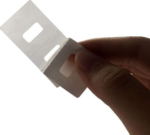 شرائح إصلاح بديلة للستائر الرأسية من Birllaid 28 مجموعة (56 علامة تبويب تثبيت عمياء إجمالية)، مجموعة إصلاح الستائر الرأسية المقطوعة مسبقًا in Kuwait