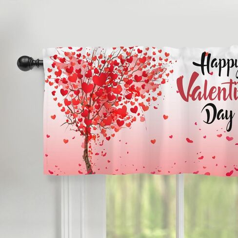 HawSkgFub Spring Summer Honey Bee Gnome Daisy Flower Kitchen Curtain Valance 54 x 18, Buffalo Plaid Short Topper Curtains Window Rod Pocket, Home Farmhouse Honeycomb Living Room Bedroom Bathroom Decor in Kuwait