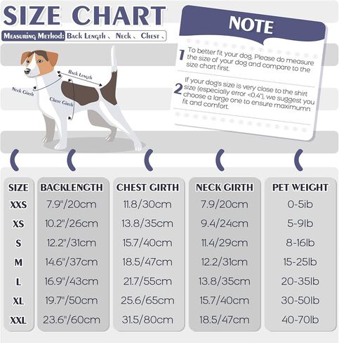 قطعتان من قمصان الكلاب، ملابس مخططة للجرو الحيوانات الأليفة، تي شيرت رائع للكلاب الصغيرة والمتوسطة والكبيرة من الذكور والقطط والكلاب، ملابس قطط ناعمة قابلة للتنفس لصور حفلات أعياد الميلاد والهالوين وعيد الشكر in Kuwait