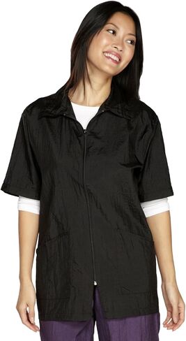 Top Performance Grooming Jackets - Versatile All-Around Shirt Style Jackets for Professional and Amateur Groomers - Black, XX-Large in Saudi Arabia
