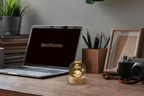 ديكور صدف من بيست هوم مع هدايا مصباح ليلي ثلاثي الأبعاد من اللؤلؤ، ديكور محيطي صغير لغرفة نوم المراهقين والأطفال والبنات. in Kuwait