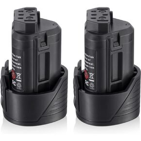 بطارية بديلة من Farmice 12V 3.0Ah Li-ion لبطارية Ridgid 12v R82007 AC82008 R82009 R82048 R82049 AC82049 130188001 130219001 130446011، عبوتان in Kuwait