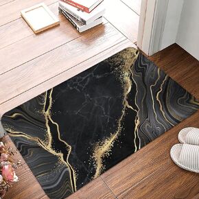 Coastal Beach Bath Mats for Bathroom Decor, Seashells Starfish Absorbent Bath Rug Non-Slip Floor Rug Carpets for Kitchen Bathroom Laundry Bedroom Living Room in Kuwait