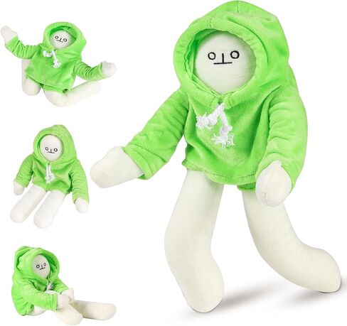 MGFAION 16 Inch Banana Doll Plush Stuffed Man Toy with Magnet, Funny Changeable Pillow Stress Release Hugs Toys Christmas Birthday Gifts in Kuwait