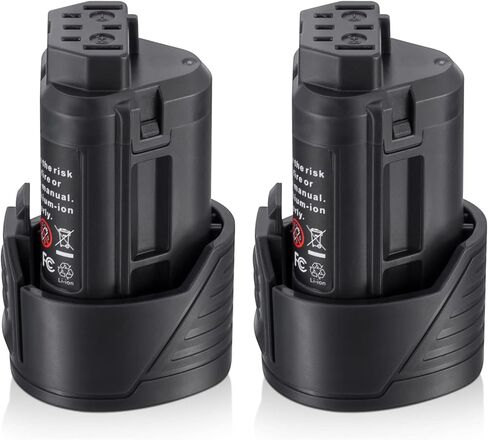 بطارية بديلة من Farmice 12V 3.0Ah Li-ion لبطارية Ridgid 12v R82007 AC82008 R82009 R82048 R82049 AC82049 130188001 130219001 130446011، عبوتان in Kuwait