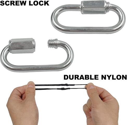 lyfLux 4 PCS 1/4" Camera Neck Strap Screw Holder, 4PCS Camera Strap Triangle Split Ring, 2PCS Camera Tether Safety Strap for DSLR Camera and Mirrorless Professional Cameras in Saudi Arabia