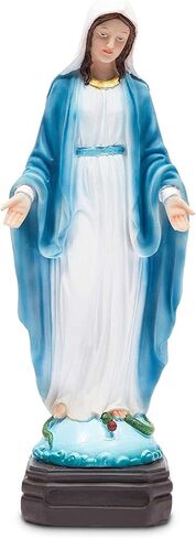 Juvale Religious Statue, Our Lady of Miracles Figurine, Christian Decor (12 Inches) in Saudi Arabia