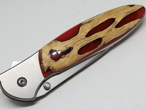 Santa Fe Stoneworks Cholla Cactus مع Red on Leek 1660 شفرة سادة in Kuwait