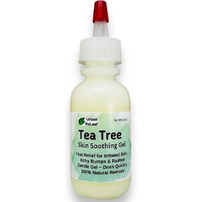 جل مهدئ للبشرة بشجرة الشاي من أوربان ريليف! راحة سريعة للبشرة المتهيجة والحكة والطفح الجلدي. لطيف، يجف بسرعة، علاج طبيعي 100% in Kuwait