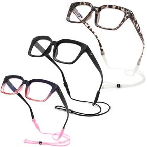 Houocon Oversized Reading Glasses for Women Men, Retro Square Blue Light Blocking Computer Readers Large Oprah Frame, 2.0x in Kuwait