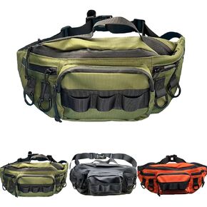 Fishing Fanny Pack for Men -Fishing Fanny Pack-Lightweight and Durable Fishing Sling Pack… in Kuwait