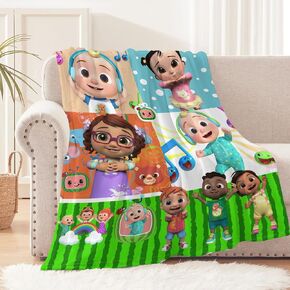 Pcoxeim لطيف الأطفال رمي بطانية أطفال الفراش الكرتون تصميم لطيف طفل بطانية للبنين بنات هدايا لينة مريحة دافئة غامض أفخم الفانيلا بطانية لسرير طفل عربة 30 "× 40" in Kuwait