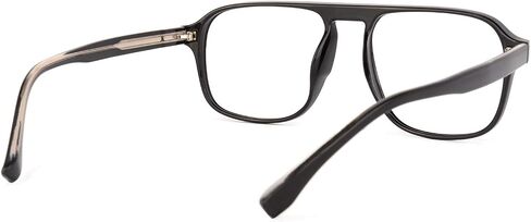 Zeelool Retro TR90 نظارات طيار كبيرة الحجم تحجب الضوء الأزرق لعبة فيديو للكمبيوتر للنساء والرجال الصفصاف TT217878-02 أسود in Saudi Arabia