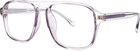 Zeelool Retro TR90 نظارات طيار كبيرة الحجم تحجب الضوء الأزرق لعبة فيديو للكمبيوتر للنساء والرجال الصفصاف TT217878-02 أسود in Saudi Arabia