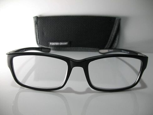 Foster Grant Scooter Gry Men's Reading Glasses with Case +1.50 in Saudi Arabia