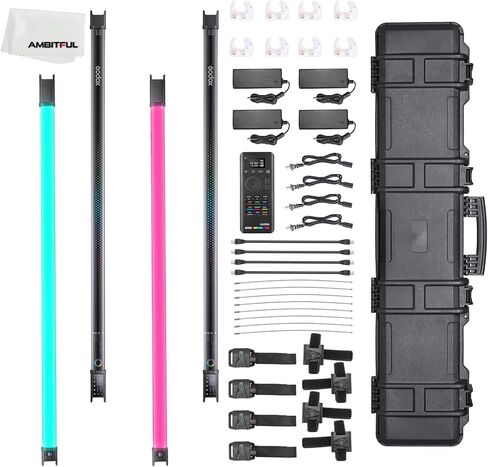 Godox TL120 TL120-K4 Pavo Tube Light RGB Color Handheld Light Stick with APP Remote Control for Photos Video (TL120) in Saudi Arabia