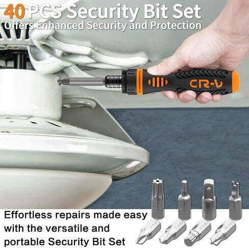 اينيرتويست مجموعة لقم مفك براغي من 228 قطعة، ساق سداسية CR-V 1/4 انش تتضمن رؤوس امان نادرة ومفك صواميل وحامل لقم مغناطيسي، مجموعة رؤوس مفك مثالية مع صندوق ادوات قوي in Kuwait