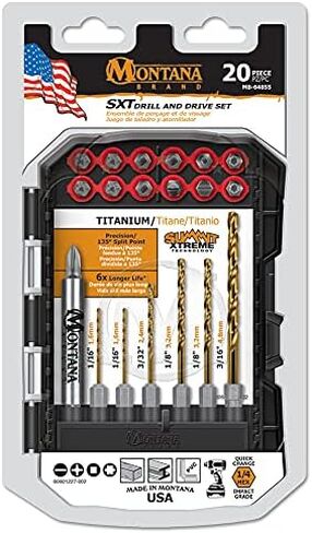 Montana Brand 20pc Drill & Drive Set in Saudi Arabia