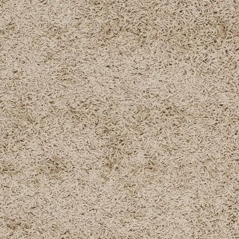 SAFAVIEH Athens Shag Collection Area Rug - 8' x 10', Beige, Non-Shedding & Easy Care, 1.5-inch Thick Ideal for High Traffic Areas in Living Room, Bedroom (SGA119G) in Saudi Arabia