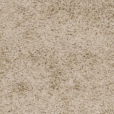 SAFAVIEH Athens Shag Collection Area Rug - 8' x 10', Beige, Non-Shedding & Easy Care, 1.5-inch Thick Ideal for High Traffic Areas in Living Room, Bedroom (SGA119G) in Saudi Arabia