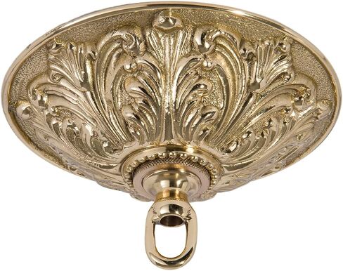 طقم مظلة من النحاس المصبوب ثقيل، طراز عتيق من B&P Lamp®، قطر 5 1/2 بوصة in Kuwait