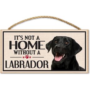 Imagine This Wood Sign for Black Lab Dog Breeds in Kuwait